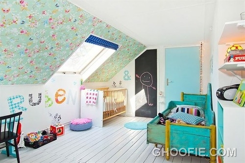 Colorful Furniture in Child Bedroom