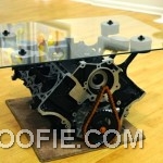 Engine coffee table