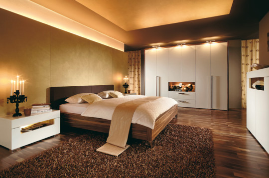 Modern couples bed - Interior Design Ideas