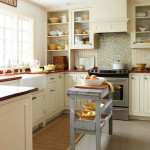 Elegant Small Kitchen Island Ideas Tile Marble Backsplash Traditional Style