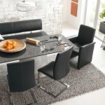 Black dining room set