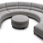 Circular living room couch