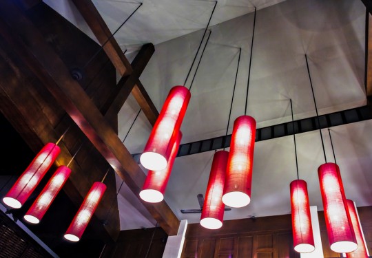 Cool red lighting fixtures - Interior Design Ideas