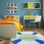 Kids room with big letters