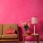 Pink room and pink lamp shade