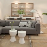 Trendy couch with table