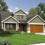 Small house plan with garage