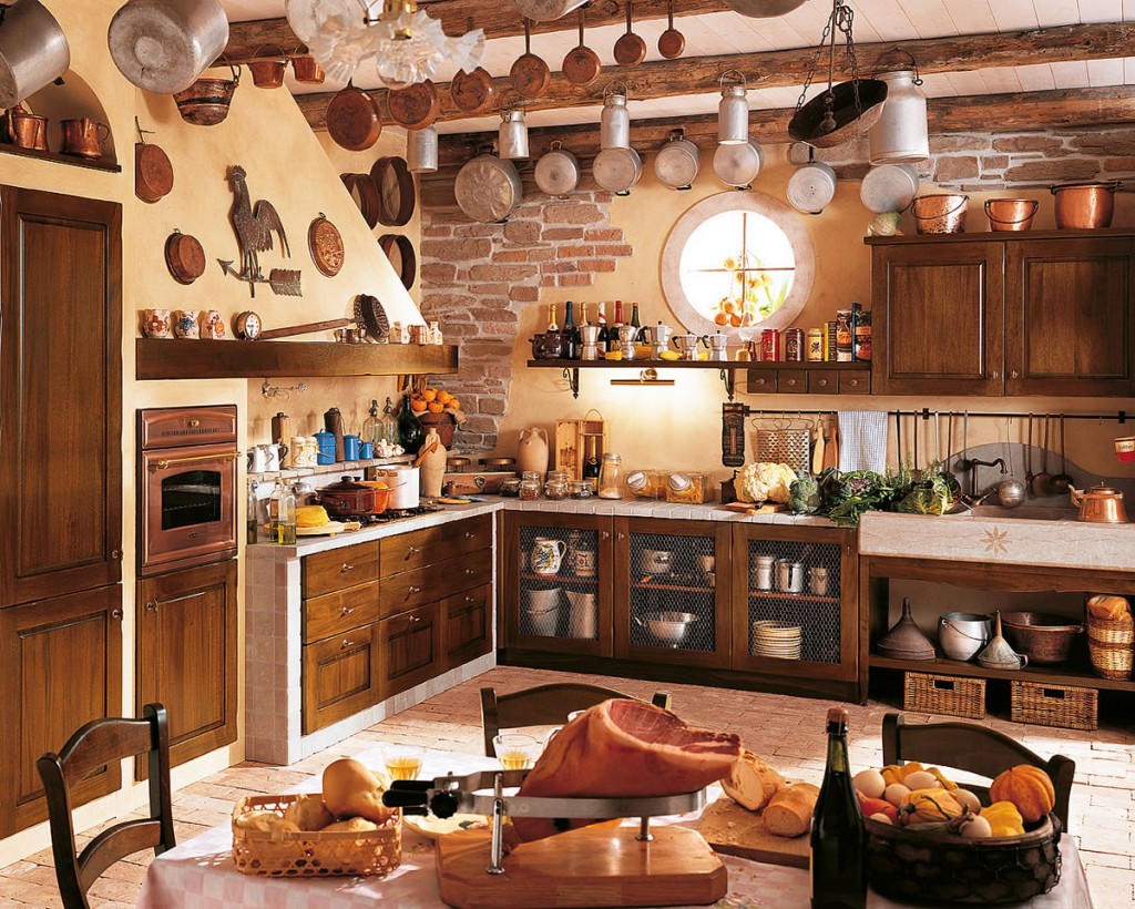 Country rustic kitchen