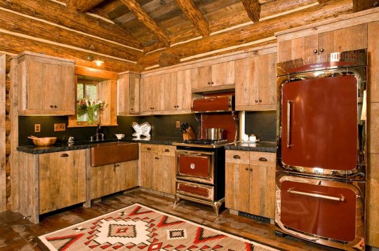 Rustic vintage kitchen