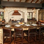 Spanish style rustic kitchen